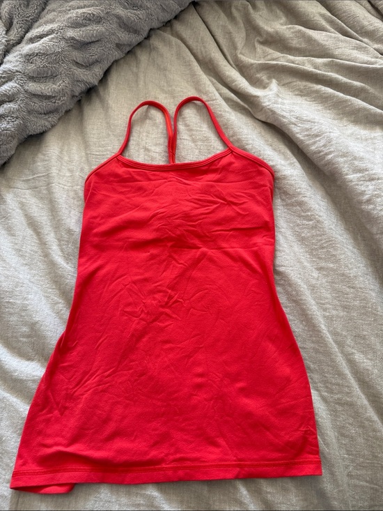 lululemon athletica Tops - Lululemon Power Y Racer Back Tank in Red
